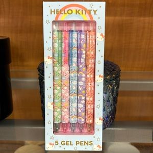 Hello Kitty Sanrio | Gel Pens Set of Five